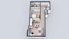 Kado NW One Bedroom One Bathroom U4 Floor Plan Kado NW One Bedroom One Bathroom U4 Floor Plan